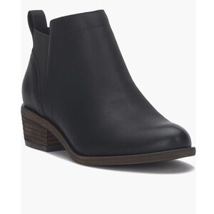 Lucky Brand Black Ankle Boots